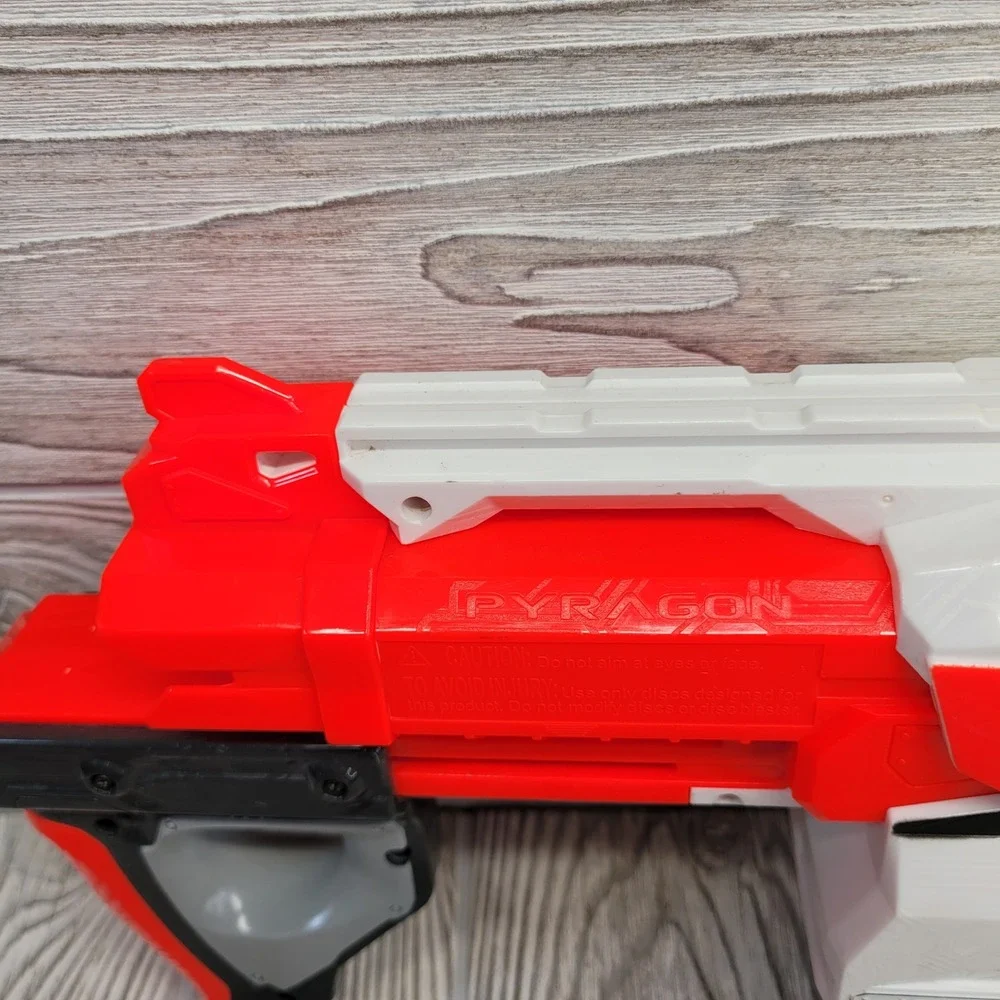 Nerf Vortex Pyragon Foam Disc‎ Blaster Play Toy Combat Gun Disc Shooter